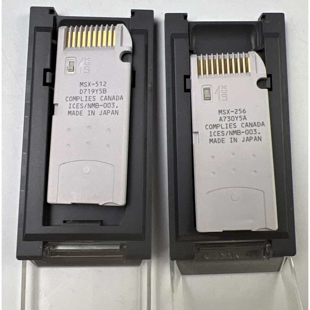 Genuine Sony 512 MB AND 256 MD Memory Sticks PRO MagicGate